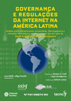 Portada de Governança e Regulações da Internet na América Latina